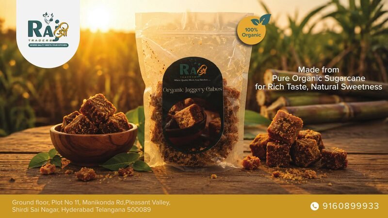 Organic Jaggery Cubes